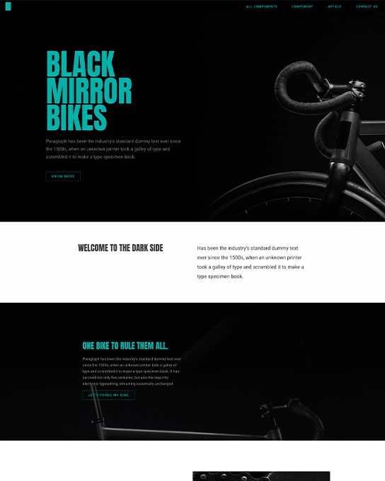 Black Bikes