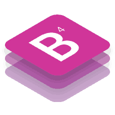 Bootstrap 4 Framework Icon